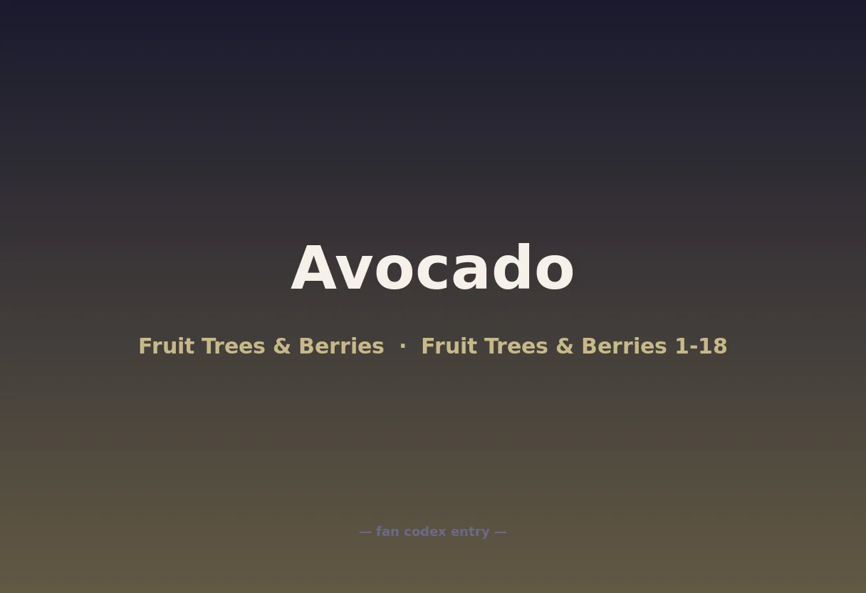 Avocado
